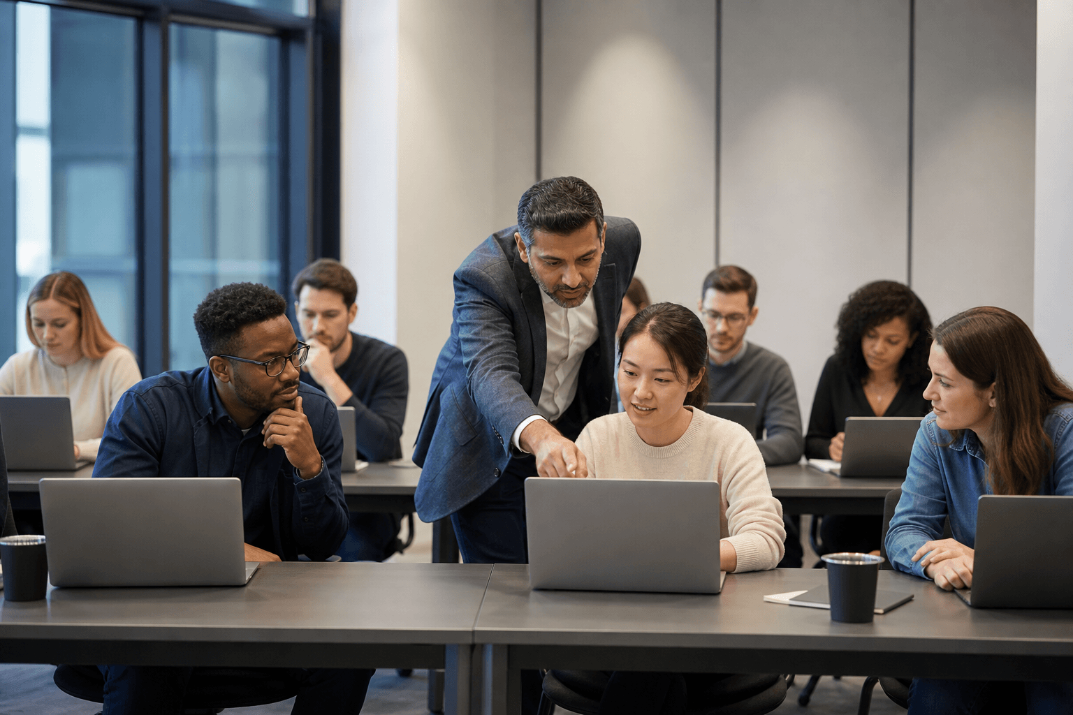 Enterprise cohort in a tailored corporate AI upskilling academy