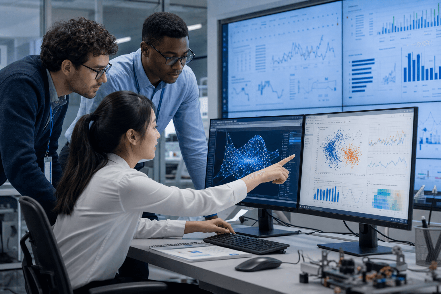 Researchers evaluating intelligent systems and model performance
